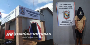VIOLÓ SU PRISIÓN DOMICILIARIA Y FUE DETENIDO EN CAMBYRETÁ