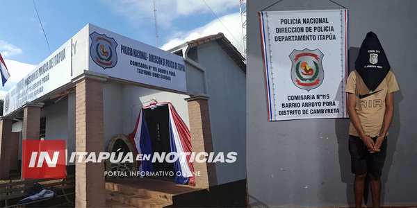 VIOLÓ SU PRISIÓN DOMICILIARIA Y FUE DETENIDO EN CAMBYRETÁ