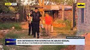 Video: detienen a abuela y a su pareja por presunto abuso de sus nietos en Mariano Roque Alonso - ABC Noticias - ABC Color