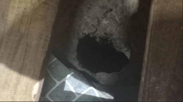 La Policía investiga túnel en la celda que linda con el predio de la institución en Ciudad del Este