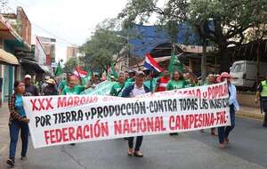 AUDIO: Marcha campesina 2025: “El desafío es construir la oposición desde la calle”, indica dirigente de Paraguay Pyahurã  - No tiene nombre - ABC Color