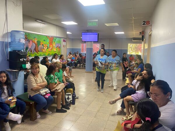 Masiva concurrencia de pacientes para las consultas con el neurólogo infantil