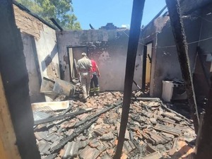 Dos niños paraguayos murieron en trágico incendio en Brasil - 1000 Noticias