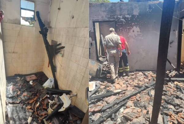 Dos chiquitos fallecieron en un terrible incendio dentro de una casa: mamá quedó en shock