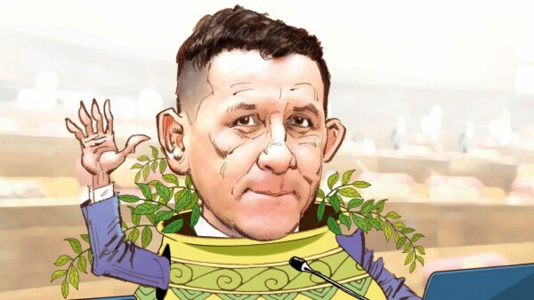 Chaqueñito ligó de rebote una banca y es fiel discípulo de HC