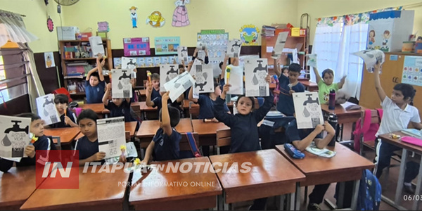 CHARLA EDUCATIVA EN ENCARNACIÓN PROMUEVE EL USO RESPONSABLE DEL AGUA