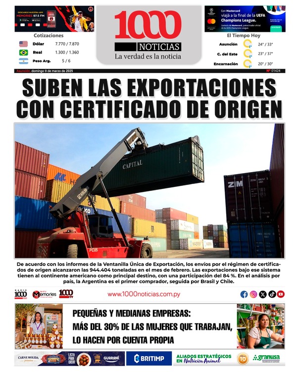 9 Marzo 2025 - 1000 Noticias