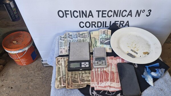 Detienen a un hombre tras allanamiento contra el microtráfico en Caacupé