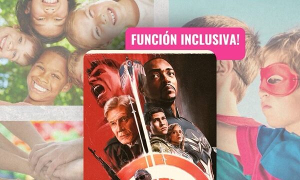 Cine inclusivo: función especial de Capitán América para personas neurodivergentes