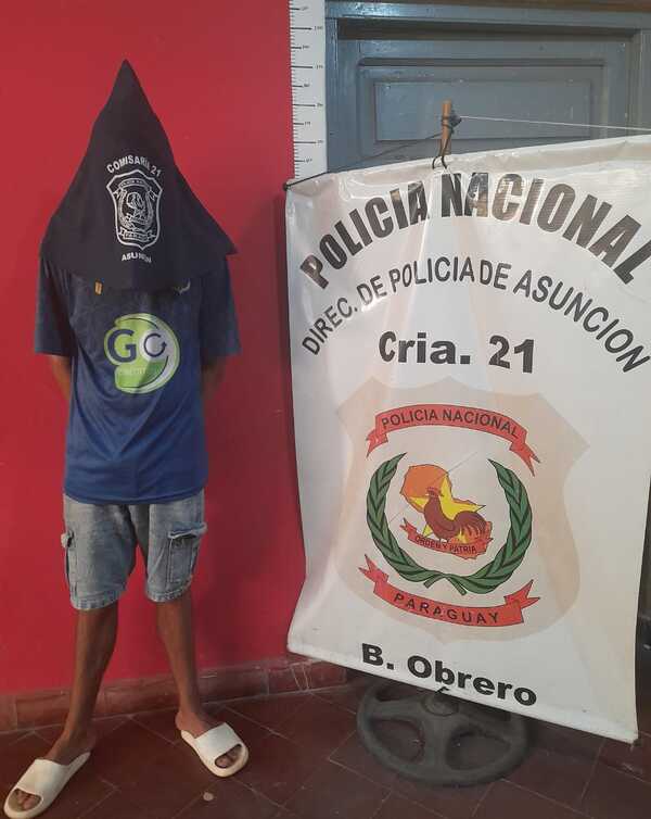 Detienen a uno de los supuestos autores de robo a minimercado en Barrio Obrero - 1000 Noticias