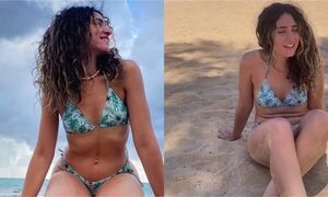(VIDEO) ¡Cantó “Recuerdos de Ypacaraí” en bikini!