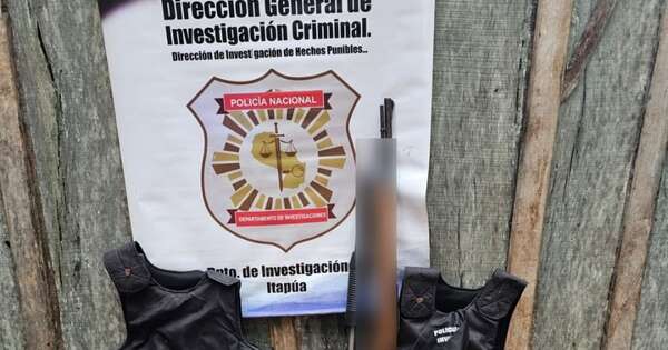 La Nación / Detienen a hombre que disparó a policías durante allanamiento en Itapúa