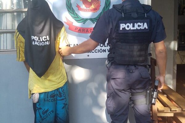 Aprehenden a joven por hurto agravado en una vivienda de Minga Guazú