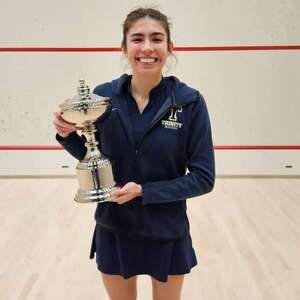 Squash: Lujan Palacios bicampeona con el Trinity College - Polideportivo - ABC Color