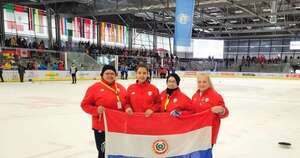 La Nación / Médica paraguaya logra ganar medalla de eisstock