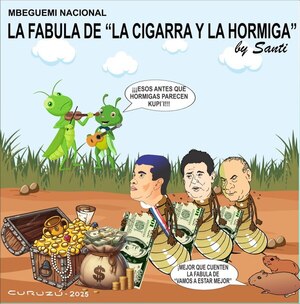 Mbeguemi online: Fábula del "Érase una vez una hormiga muy trabajadora" » San Lorenzo PY