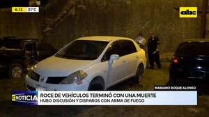 Video: Un fallecido y un herido tras enfrentamiento por roce de vehículos en Mariano R. Alonso - ABC Noticias - ABC Color