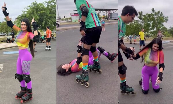 (VIDEO) Laurys Dyva empezó a rollear y… ¡shiplé!