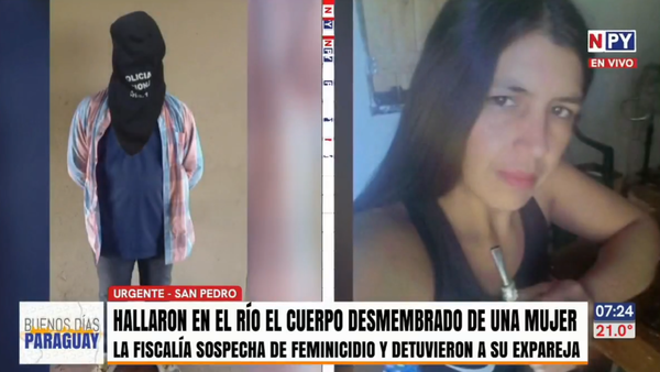 Macabro hallazgo de restos de una mujer: La mataron, descuartizaron y tiraron en el río Jejuí