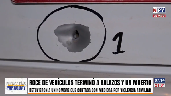 Reacción criminal: Un muerto y un herido tras roce de vehículos en Mariano Roque Alonso
