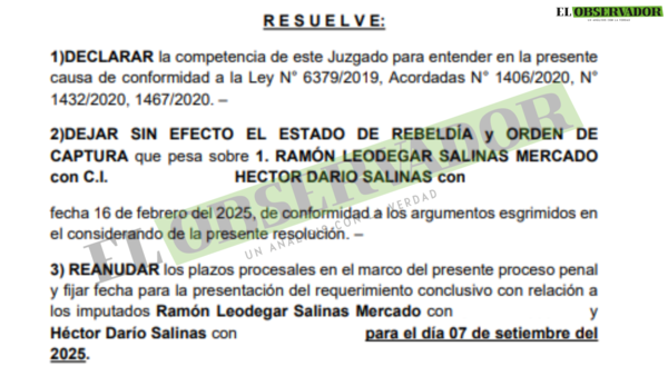 Decretaron prisión preventiva para presuntos narcos relacionados al “Operativo cross” 