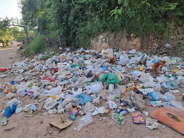 Asunción: vecinos de barrio San Juan viven rodeados de basura y potenciales criaderos - Nacionales - ABC Color