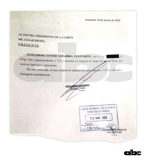 Renuncia fiscal del caso Mario Abdo Benítez, a 24 horas del vencimiento del plazo para la acusación  - Nacionales - ABC Color