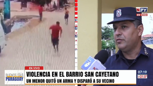 Un menor disparó a su propio primo en el Barrio San Cayetano
