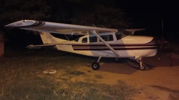 Senad incauta presunta narcoavioneta en Filadelfia