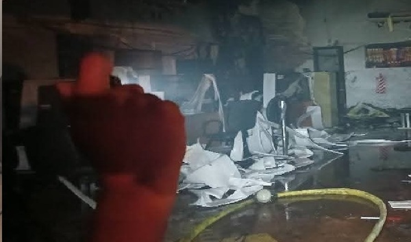 Incendio en sucursal del BNF en Paraguarí causa importantes daños materiales - OviedoPress