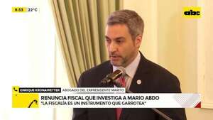 Tras la salida de Sanabria, ¿quién firmará la acusación contra Mario Abdo?  - ABC Noticias - ABC Color