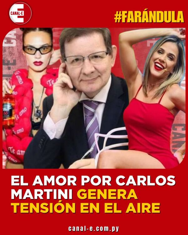 El amor por Carlos Martini genera tensión en el aire