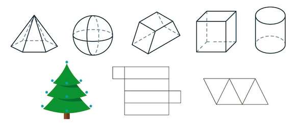 Cuerpos geométricos redondos y poliedros: diferencias y características - Matemática Primer Ciclo - ABC Color