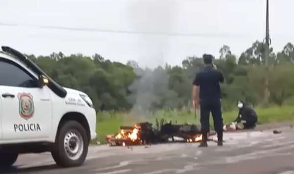 Colisión frontal entre motocicletas deja como saldo dos fallecidos y un herido en Trinidad - Policiales - ABC Color