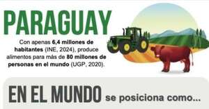 ¿Cuáles son los números de la producción paraguaya?