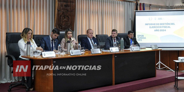 APROBACIÓN HISTÓRICA DE LA EJECUCIÓN PRESUPUESTARIA EN ITAPÚA