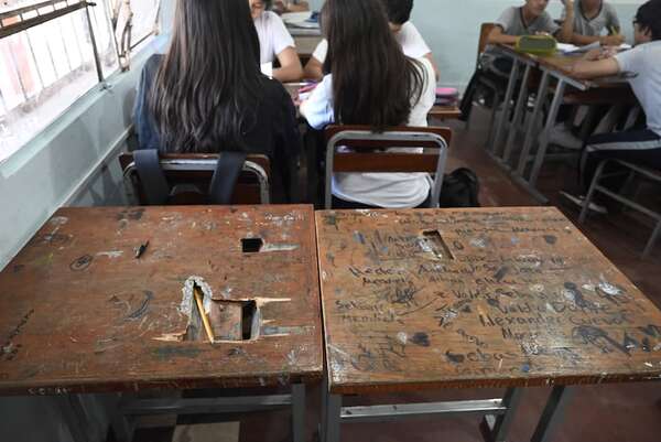 MEC reparó escuela por G. 250 millones, pero no cubrió todas las necesidades básicas - Nacionales - ABC Color