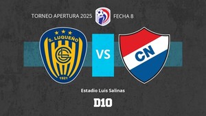 Sportivo Luqueño vs. Nacional: paso a paso