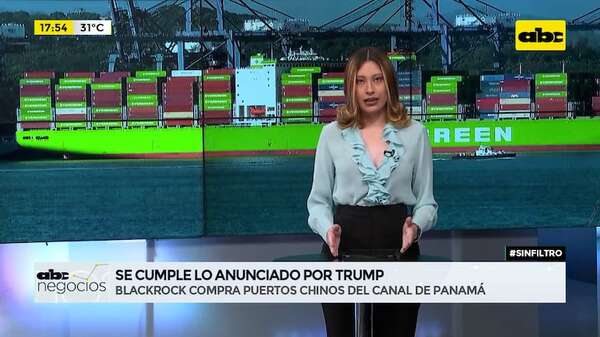 Se cumple lo anunciado por Trump: BlackRock compra puertos chinos del Canal de Panamá - Negocios - ABC Color