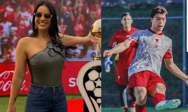 Gloria Vera va a ser hincha del club Fernando de la Mora desde ahora
