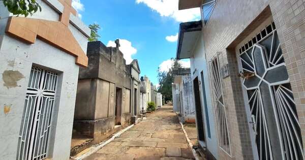 La Nación / Revelan abandono y robo de tumbas en el cementerio