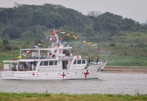 Buque Hospital de la Armada parte rumbo a Alberdi para asistencia médica gratuita - 1000 Noticias