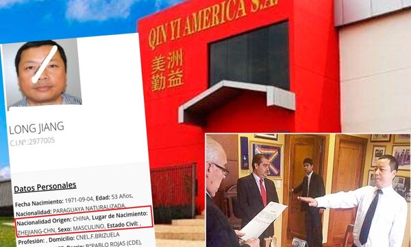 Maniobras ilegales habrían sido ejecutadas para el ingreso al país y naturalización del chino comunista Long Jiang – Diario TNPRESS