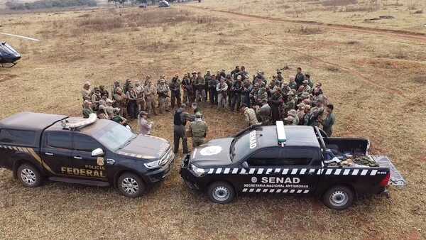 Paraguay y Brasil inician la operación ‘Nueva Alianza 48″ contra el narcotráfico