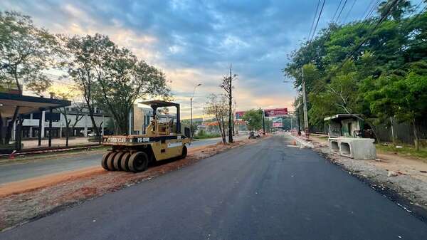 Habilitarán nueva circulación: cambio de frente de obras sobre la avenida Mariscal López - Nacionales - ABC Color