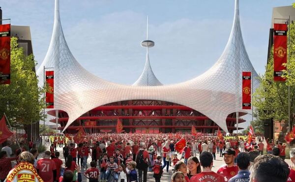 ¡Impresionante! Así será el nuevo estadio del Manchester United