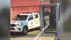 Patrullera es utilizada como flete en Mariano Roque Alonso - SNT