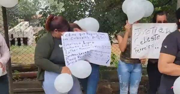 La Nación / Concepción: familiares de joven asesinada a puñaladas exigen justicia