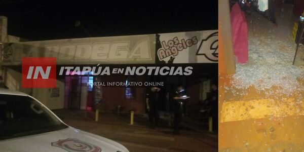 A LOS TIROS ASALTAN UNA BODEGA EN TOMÁS R. PEREIRA