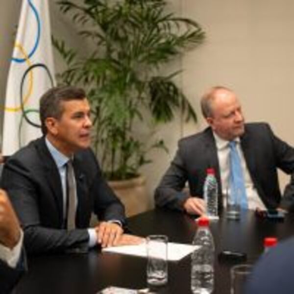 Presidente Peña lideró presentación de Paraguay a la Comisión de Futuros Anfitriones para los Juegos de las Olimpiadas Juveniles 2030 :: Presidencia de la República del Paraguay